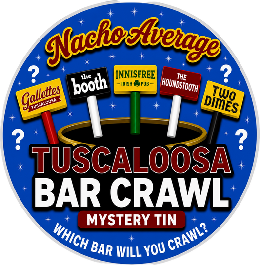 NACHO AVERAGE BAR CRAWL TINS 2026