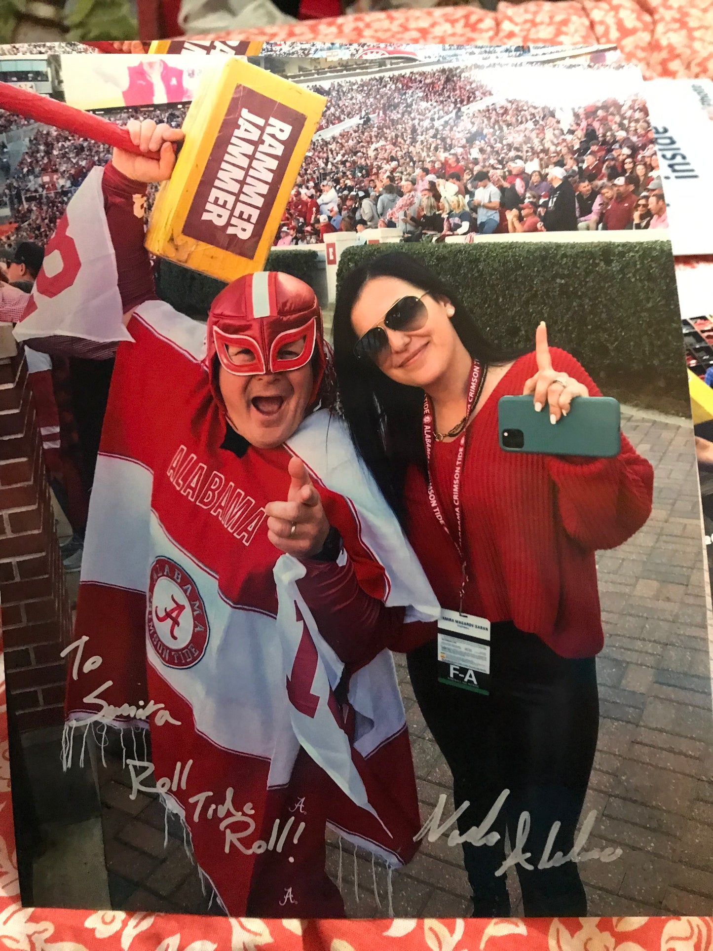 Nacho Signed photo 8x10