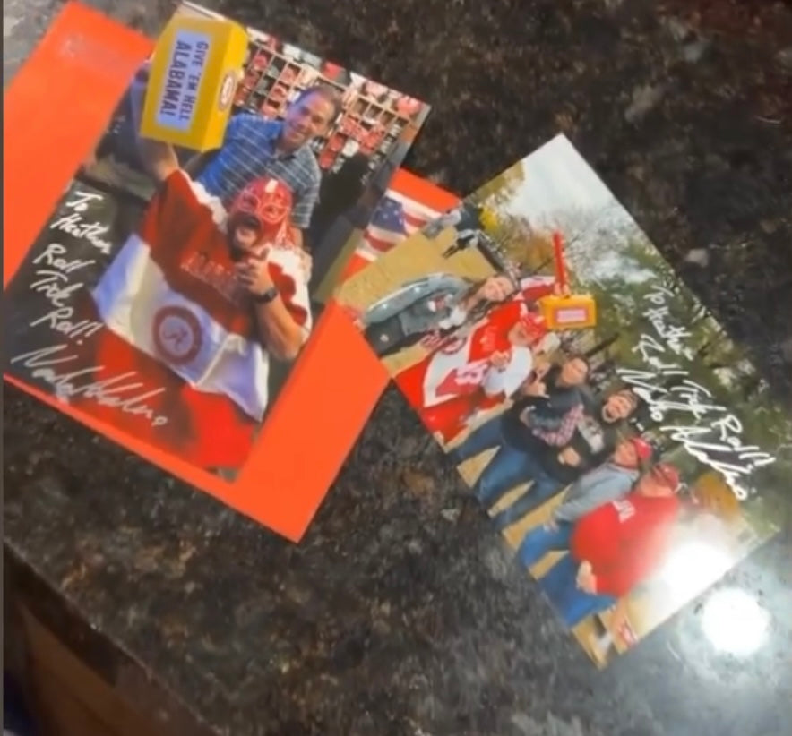 Nacho Signed 4x6 photo