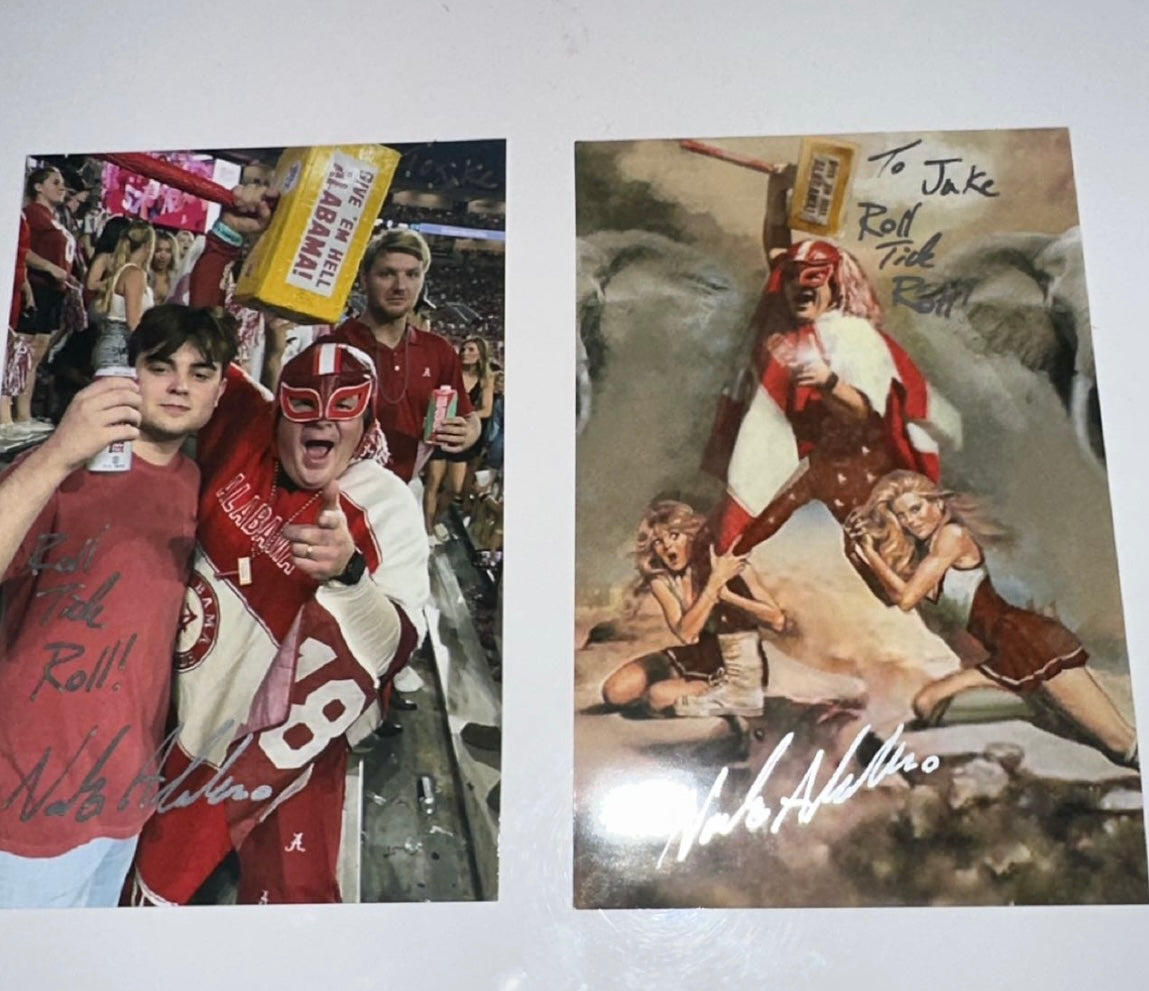 Nacho Signed 4x6 photo